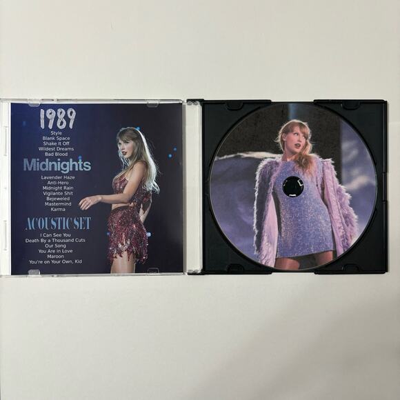 Taylor Swift The Eras Tour Movie (Taylor’s Version) Fanmade 3 CD Set - Picture 9 of 9